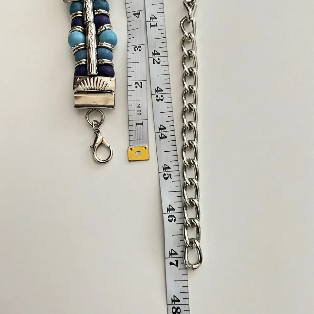 Unbranded blue silver